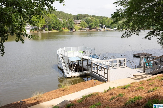 967 Wright Way Dr, Wedowee, AL 36278 - dock area with a water view