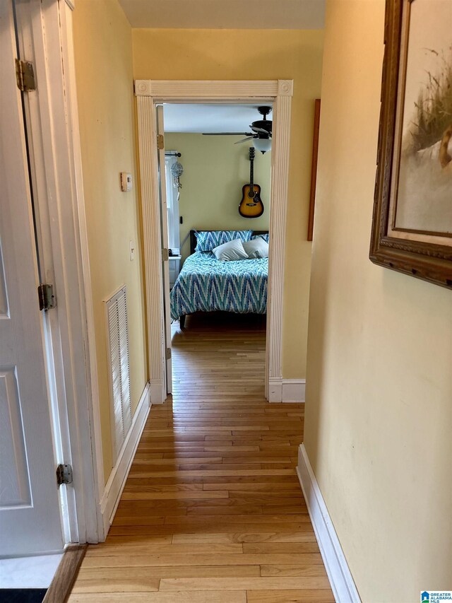 12325 US Highway 411 N, Centre, AL 35960 - corridor featuring light wood finished floors and baseboards