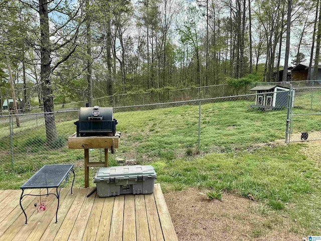 12325 US Highway 411 N, Centre, AL 35960 - view of yard featuring a wooden deck