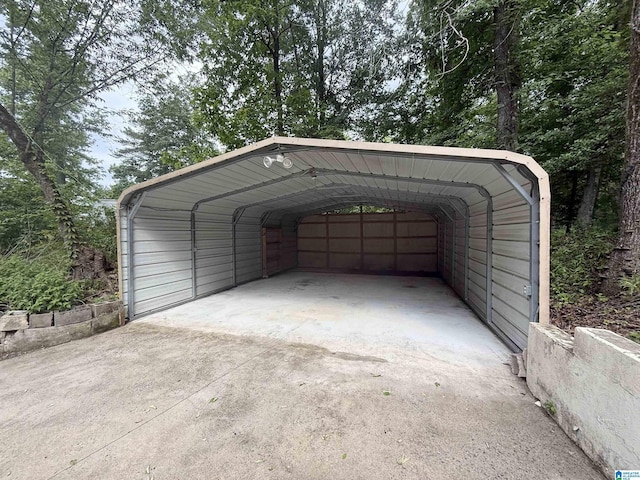 1790 Mount View Rd, Wellington, AL 36279 - view of parking / parking lot featuring a carport and concrete driveway