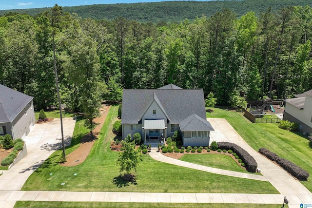 2021 Kinzel Ln, Birmingham, AL 35242 - view from above of property with a forest