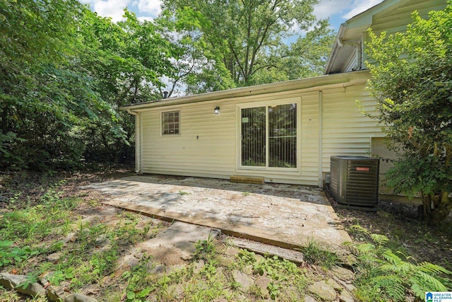 1716 Nancy Ln, Center Point, AL 35215 - rear view of property featuring a patio area and central AC