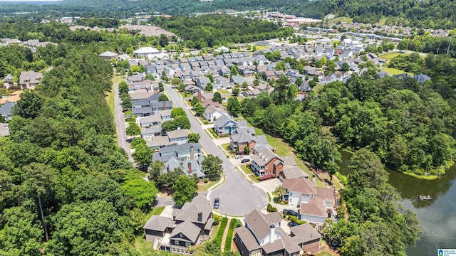 1517 Laurens St, Birmingham, AL 35242 - aerial overview of property's location featuring a nearby body of water and nearby suburban area