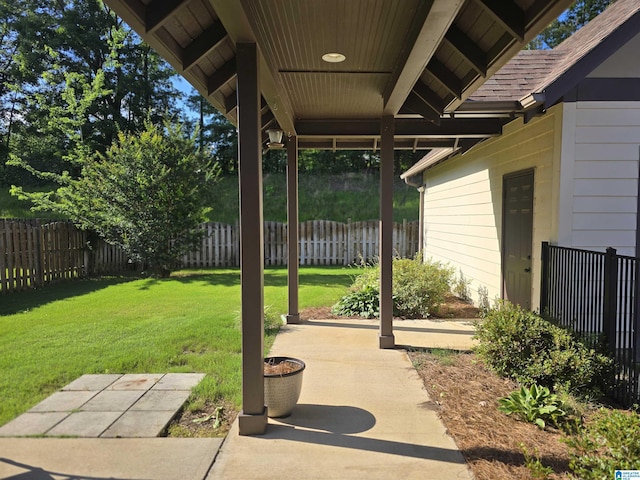 1704 Chace Dr, Hoover, AL 35244 - view of yard with a patio