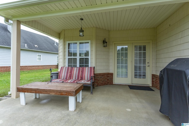 1009 Fairbank Ln, Chelsea, AL 35043 - view of patio with a grill