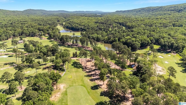 3 Troon, Birmingham, AL 35242 - bird's eye view of a water and mountain view, a heavily wooded area, and a local golf course
