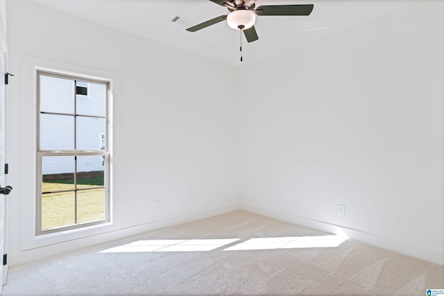 149 Shiloh Creek Dr, Calera, AL 35040 - unfurnished room featuring carpet floors, healthy amount of natural light, a ceiling fan, and baseboards
