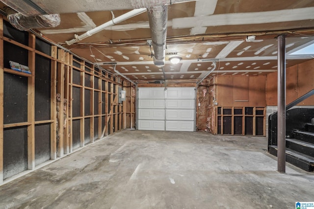 1056 Cardinal Cir, Hueytown, AL 35023 - garage featuring electric panel