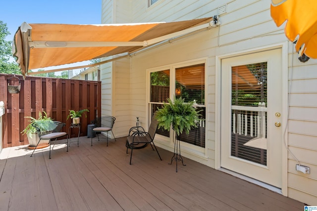 3141 Chestnut Oaks Dr, Hoover, AL 35244 - view of wooden deck
