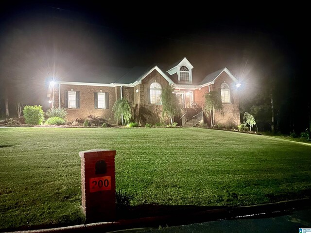 200 Quail Ridge Rd, Oneonta, AL 35121 - view of front of house featuring a yard