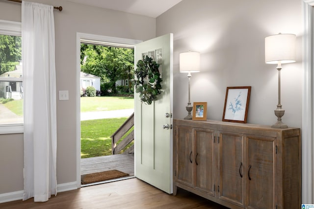 1345 Cresthill Rd, Birmingham, AL 35213 - foyer entrance featuring wood finished floors