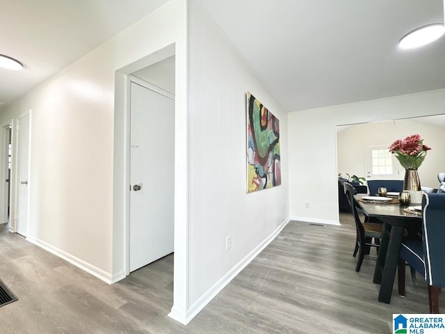 2723 6th St NE, Center Point, AL 35215 - corridor featuring wood finished floors and baseboards