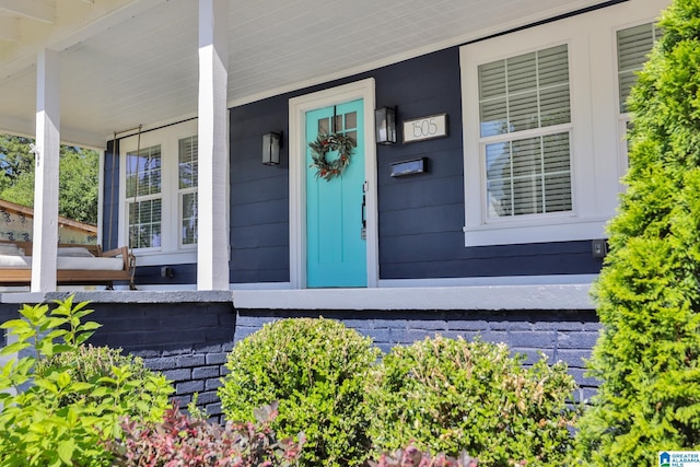1505 36th St N, Birmingham, AL 35234 - doorway to property with covered porch