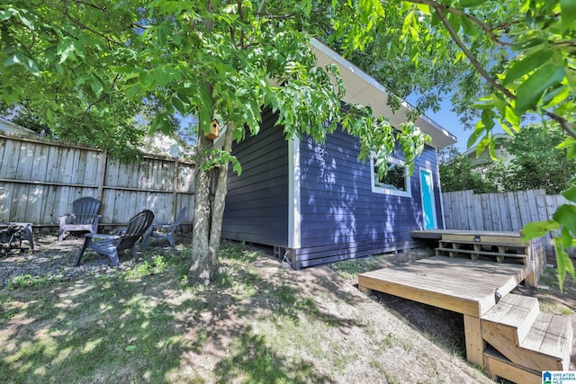 1505 36th St N, Birmingham, AL 35234 - view of yard featuring an outbuilding