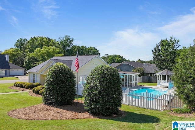 1937 Riva Ridge Rd, Helena, AL 35080 - view of pool featuring a gazebo
