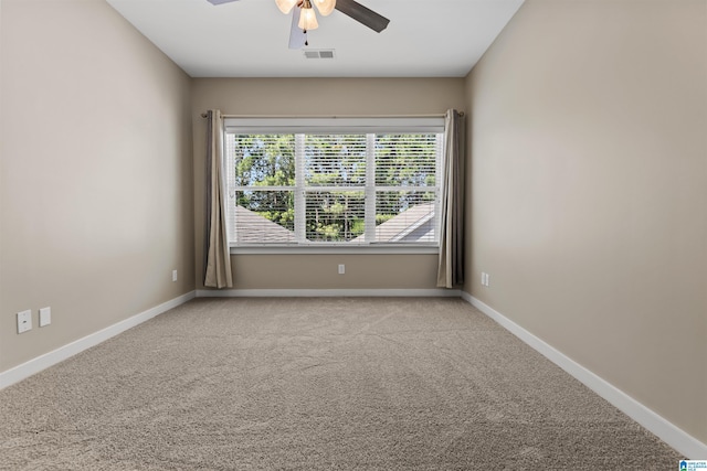 731 Rosebury Rd, Helena, AL 35080 - carpeted empty room featuring ceiling fan and baseboards