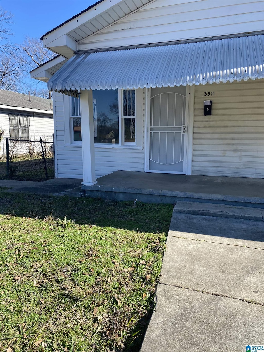3311 33rd Pl N, Birmingham, AL 35207 - entrance to property featuring covered porch