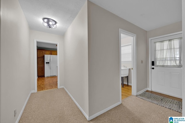 1416 11th St SE, Cullman, AL 35055 - foyer featuring carpet and baseboards