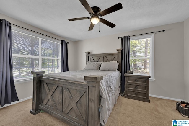 1416 11th St SE, Cullman, AL 35055 - bedroom with light carpet, multiple windows, and baseboards