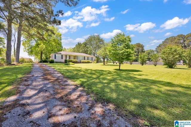 1416 11th St SE, Cullman, AL 35055 - view of front facade with a front yard and driveway