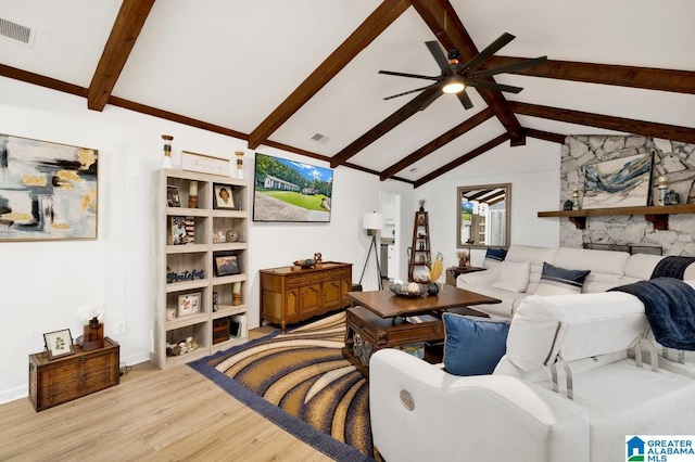 717 Country View Ter, Birmingham, AL 35215 - living room featuring light wood-type flooring and ceiling fan