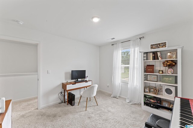 1063 Archers Trl E, Springville, AL 35146 - carpeted home office featuring baseboards