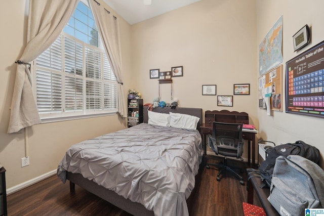 2093 Forest Lakes Ln, Sterrett, AL 35147 - bedroom with wood finished floors and baseboards