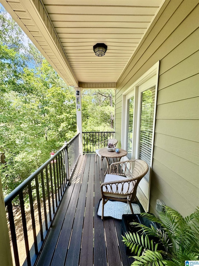 567 Brookwater Way, Wedowee, AL 36278 - view of deck