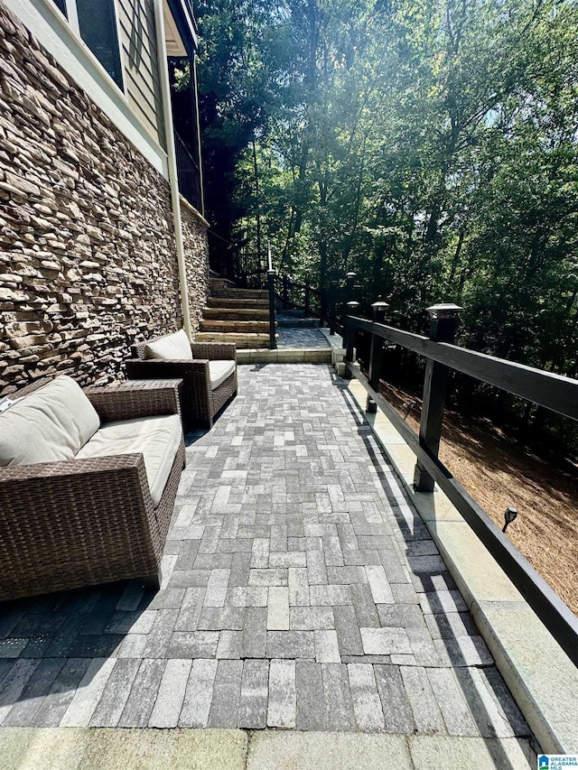 567 Brookwater Way, Wedowee, AL 36278 - view of patio