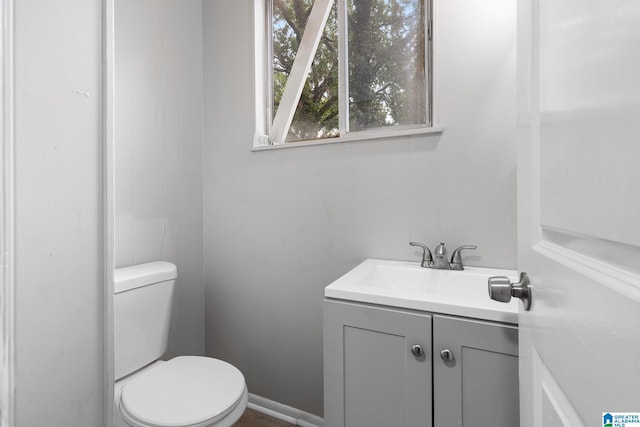 1232 Frisco St, Birmingham, AL 35224 - half bath with vanity and toilet