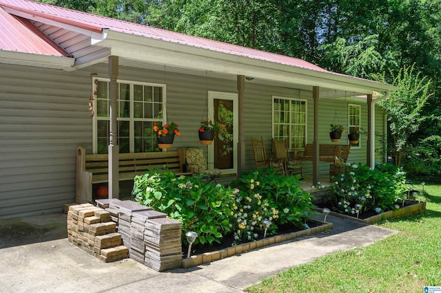 3628 Oscar Bradford Rd, Hayden, AL 35079 - view of front of property with covered porch and metal roof