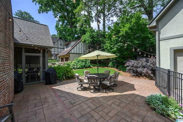 312 La Playa Pl, Homewood, AL 35209 - view of patio / terrace with a grill and outdoor dining space