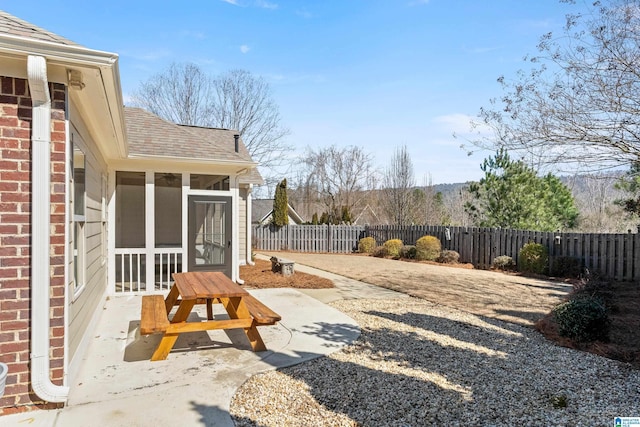 2982 Kelham Grove Way, Birmingham, AL 35242 - fenced backyard with a sunroom and a patio
