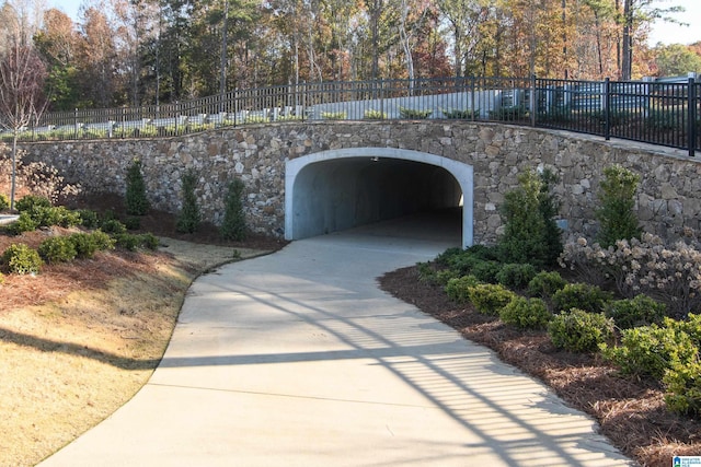 2982 Kelham Grove Way, Birmingham, AL 35242 - view of home's community with concrete driveway and view of wooded area