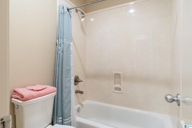 1272 Highland Lakes Trl, Birmingham, AL 35242 - bathroom with toilet and shower / tub combo