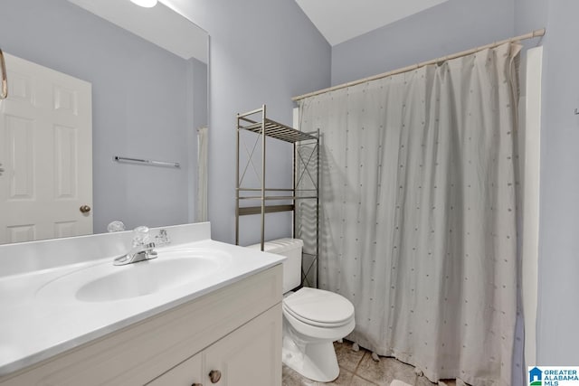 2304 Spaulding Pl, Moody, AL 35004 - full bath featuring toilet, vanity, and a shower with shower curtain