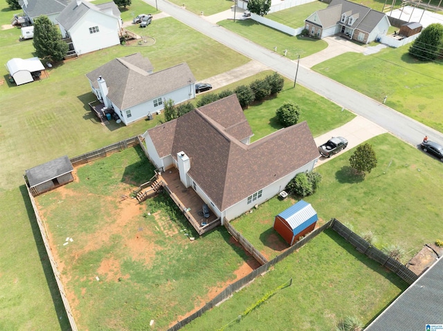 184 Raptor Way, Anniston, AL 36207 - aerial perspective of suburban area