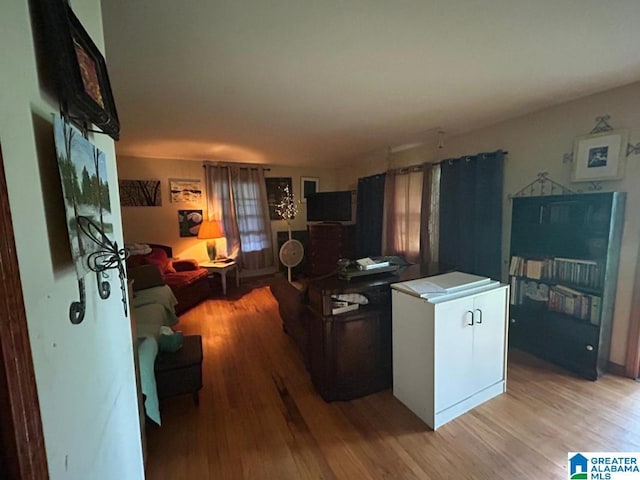 409 Morningview St, Athens, AL 35611 - kitchen with light wood-type flooring and open floor plan