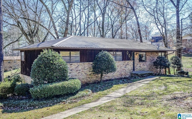 222 Patricia Rd, Madison, AL 35758 - ranch-style home featuring brick siding and metal roof