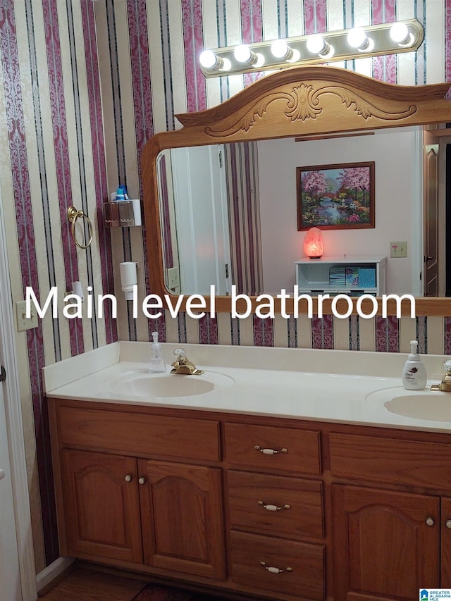 3409 Red Valley Rd, Remlap, AL 35133 - full bathroom with double vanity