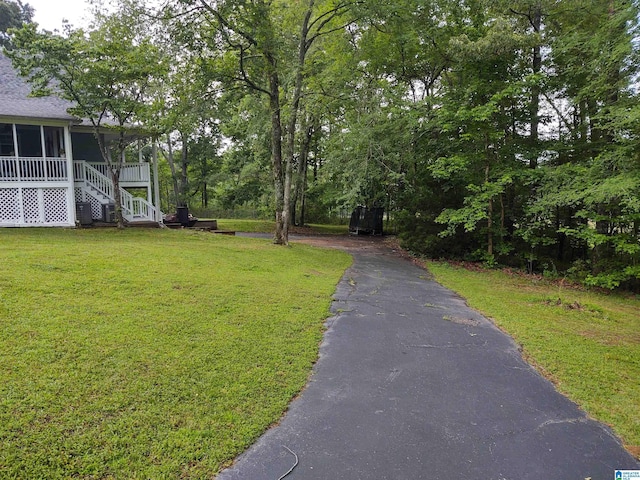 3409 Red Valley Rd, Remlap, AL 35133 - view of grassy yard with driveway