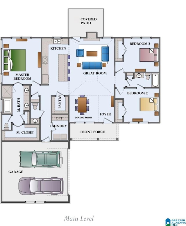 173 Atlantic Ln, Birmingham, AL 35242 - room layout