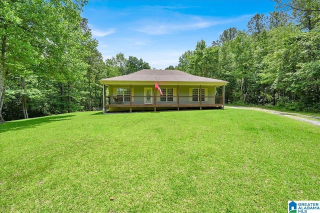 288 Briarfield Rd, Warrior, AL 35180 - view of front of property with a front yard and covered porch