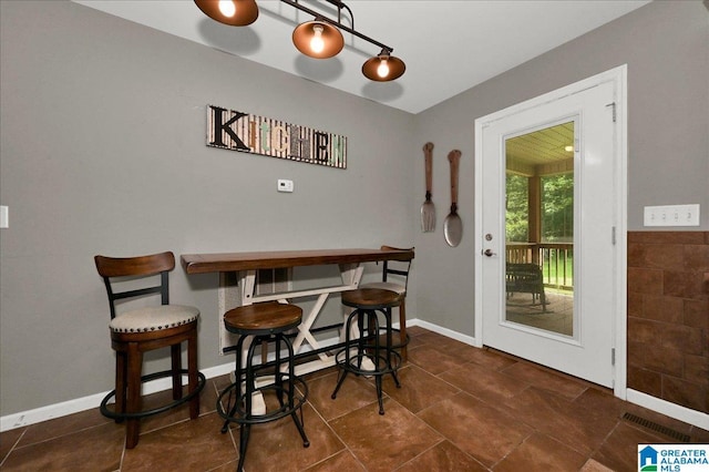 288 Briarfield Rd, Warrior, AL 35180 - dining room with baseboards