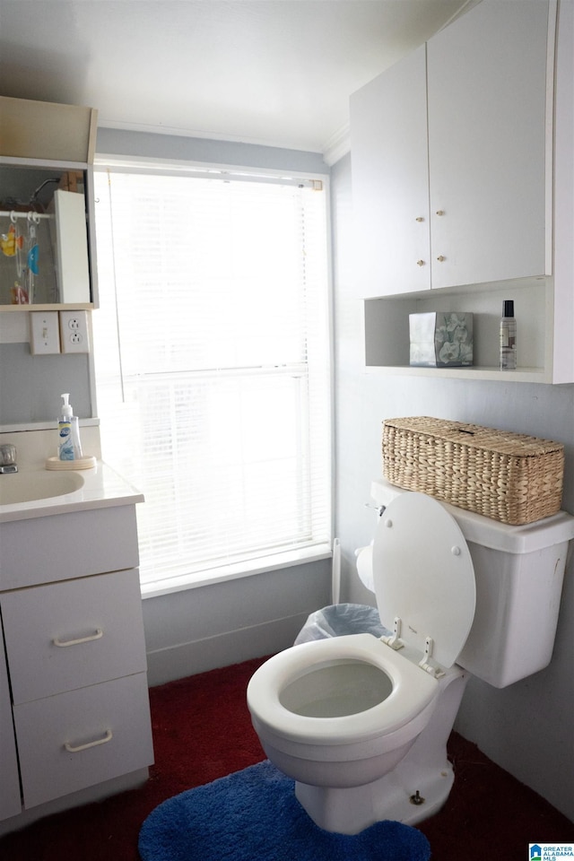 231 Smith Camp Loop, Adger, AL 35006 - bathroom with vanity and toilet