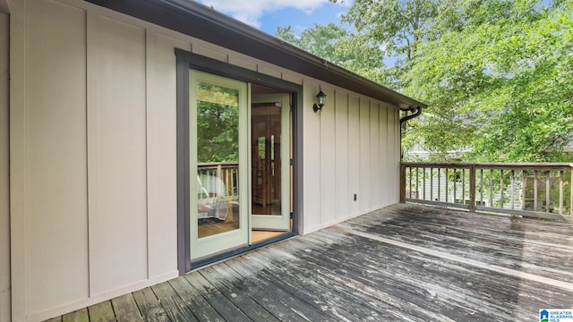 209 Ward Haven Dr, Wedowee, AL 36278 - view of wooden deck