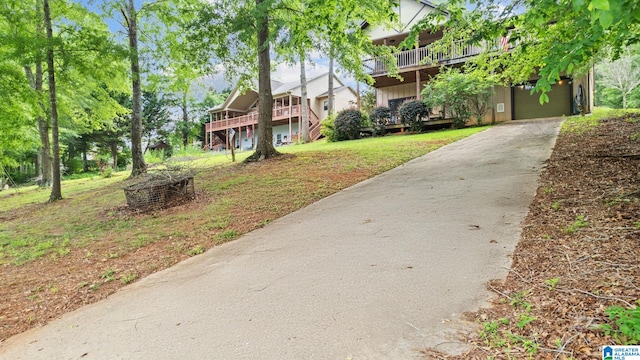 209 Ward Haven Dr, Wedowee, AL 36278 - view of property's community with driveway and a garage