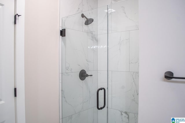 112 Harbor Pointe Dr, Talladega, AL 35160 - full bathroom with a stall shower