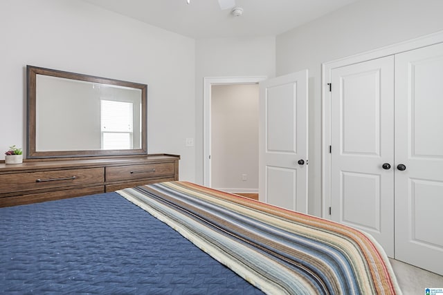 3040 Iris Dr, Hoover, AL 35244 - unfurnished bedroom featuring a closet and ceiling fan