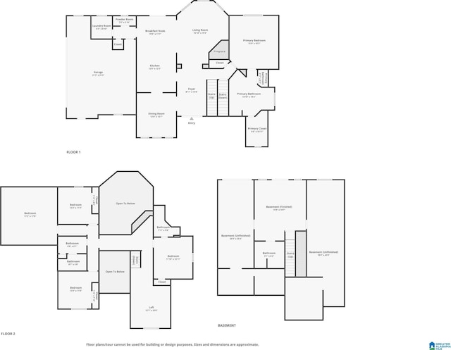 130 Eagle Pointe Way, Pell City, AL 35128 - floor plan / room layout
